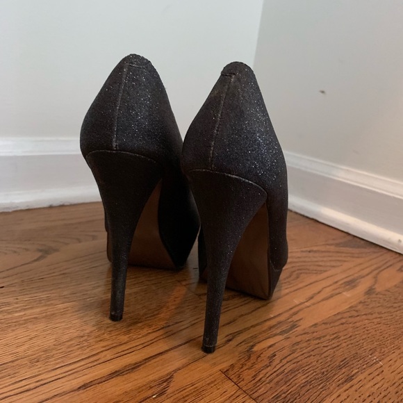 NYE Steve Madden Glitter Heels - Picture 3 of 4